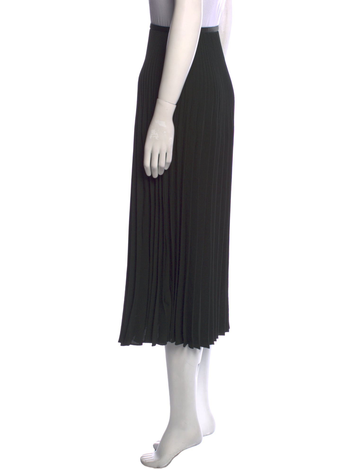 Jenni Kayne Pleated Accents Midi Length Skirt w/ Tags