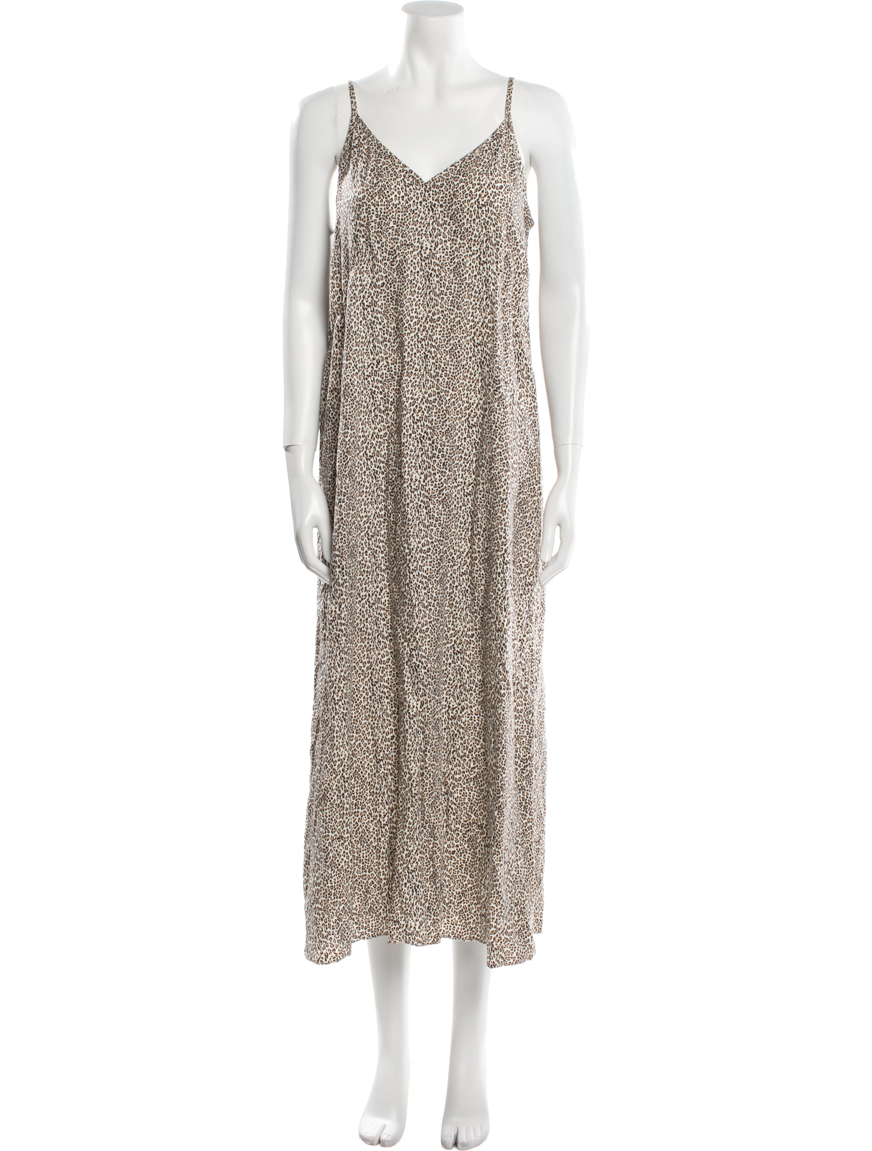 Jenni Kayne Animal Print Long Dress