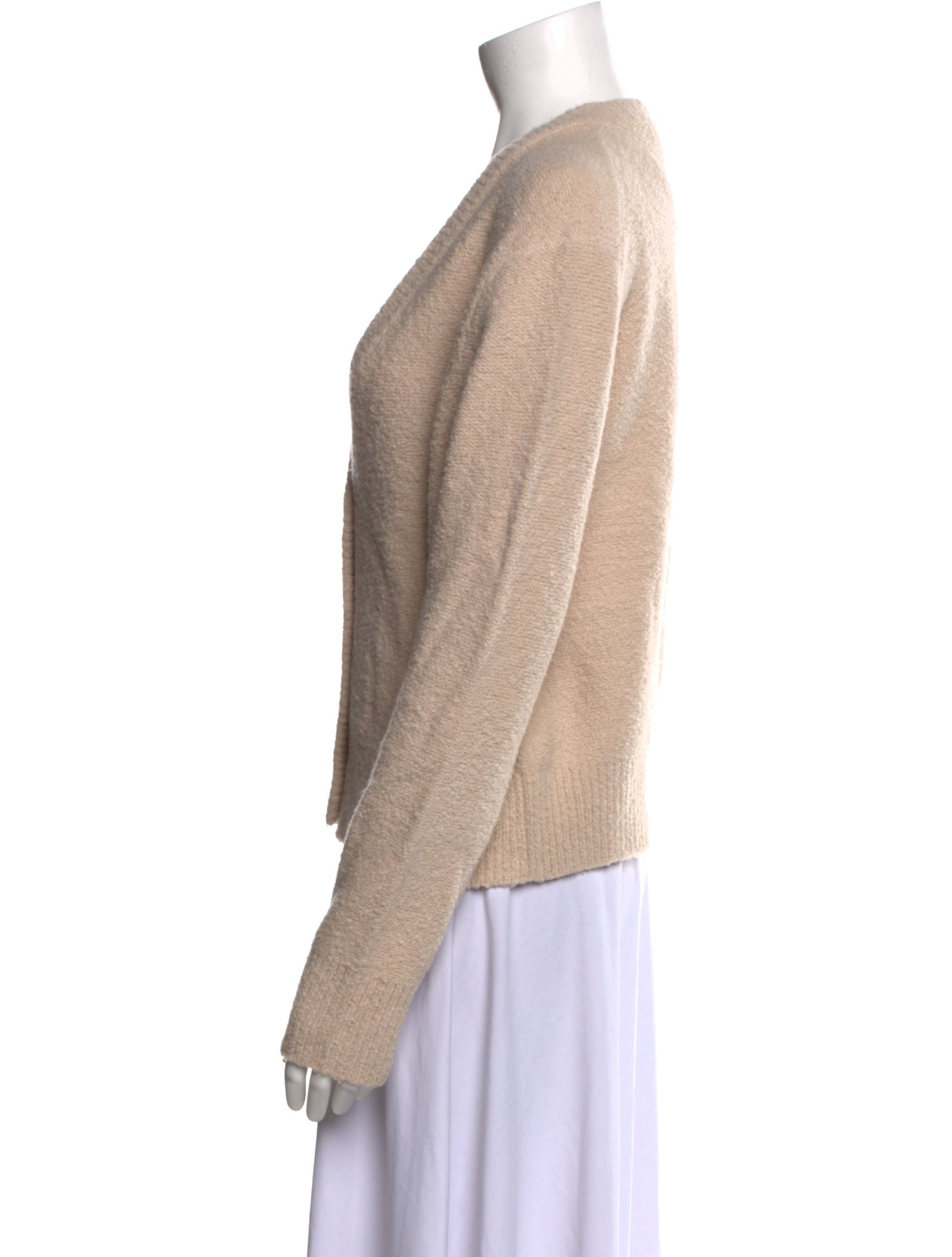 Jenni Kayne Merino Wool Plunge Neckline Sweater