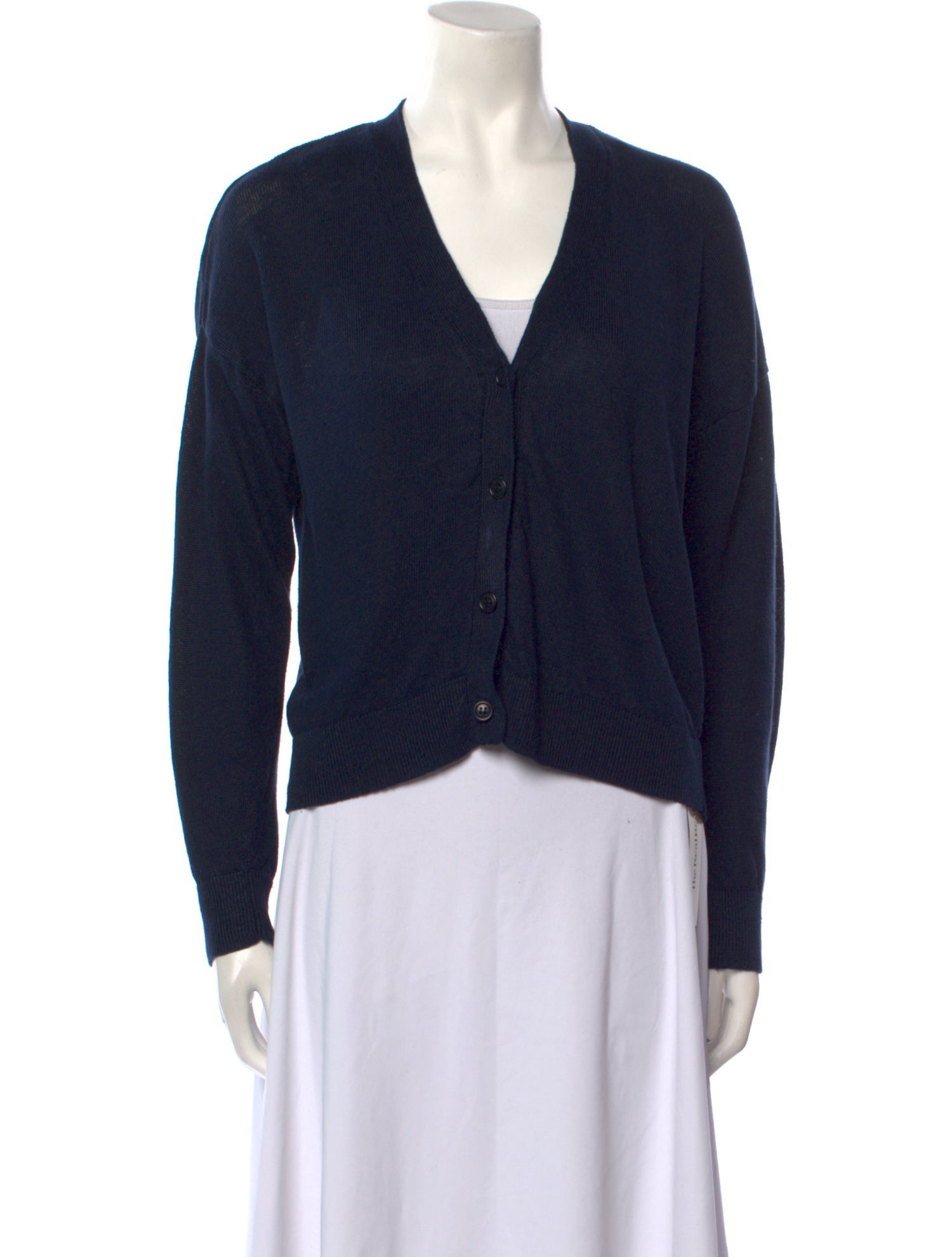Jenni Kayne Linen V-Neck Sweater