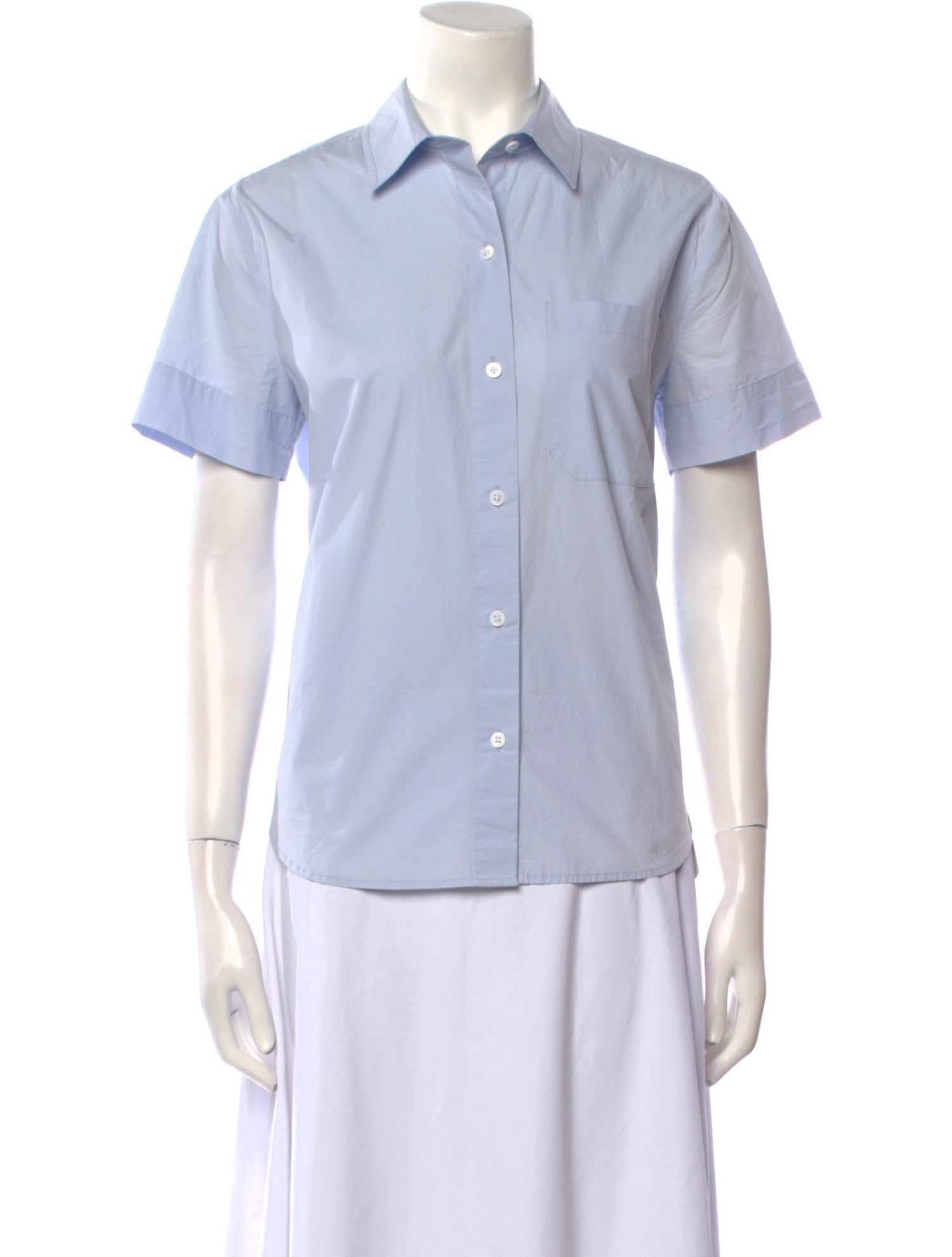 Jenni Kayne Short Sleeve Button-Up Top