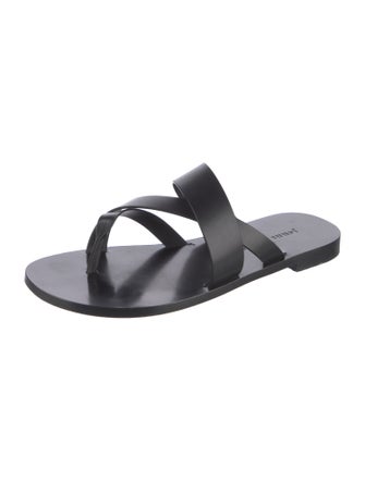 Jenni Kayne Horsebit Accent Leather Slides