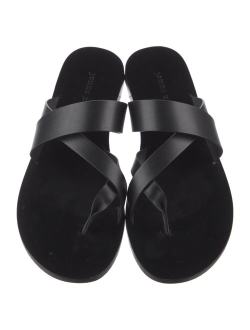 Jenni Kayne Horsebit Accent Leather Slides
