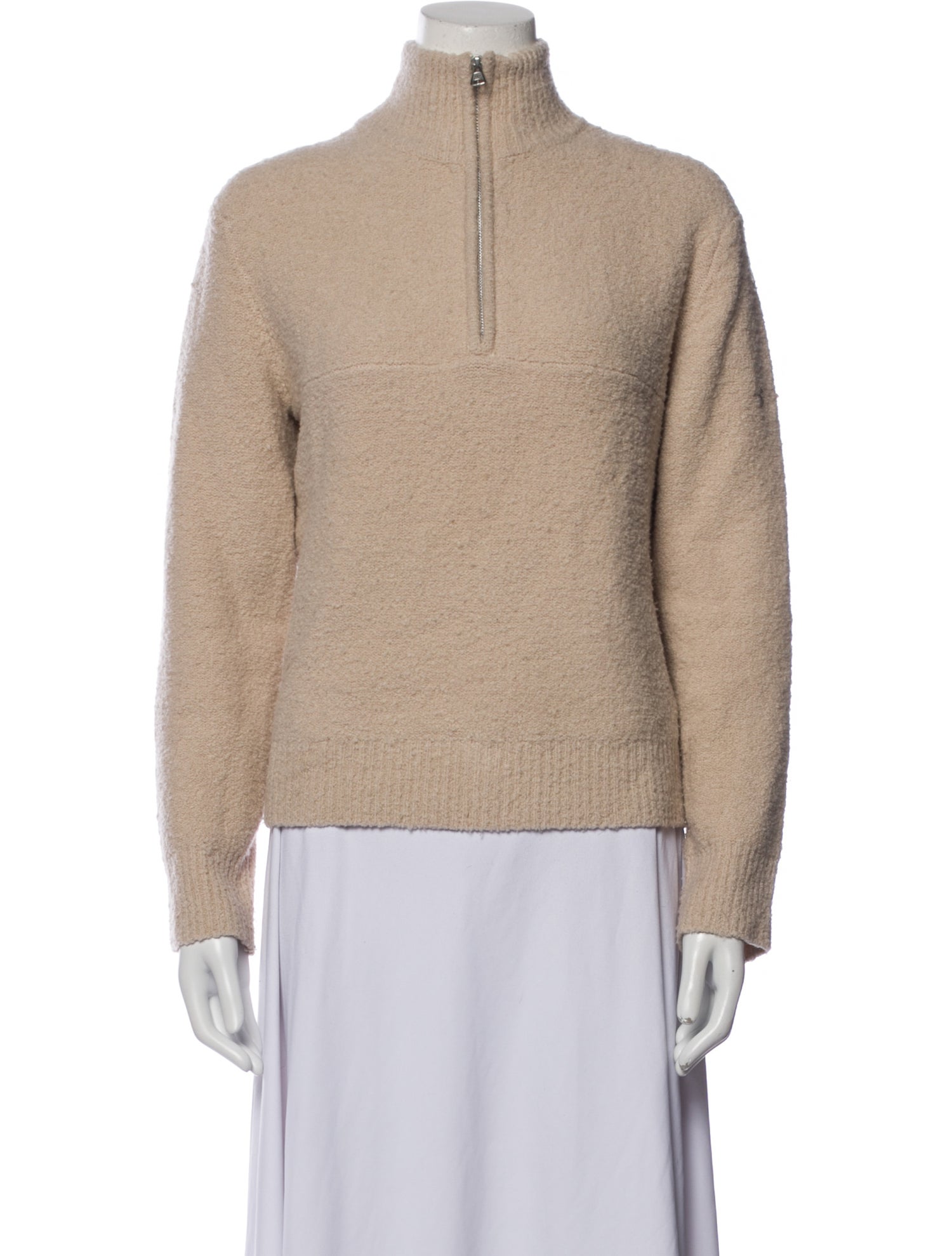 Jenni Kayne Merino Wool Mock Neck Sweater