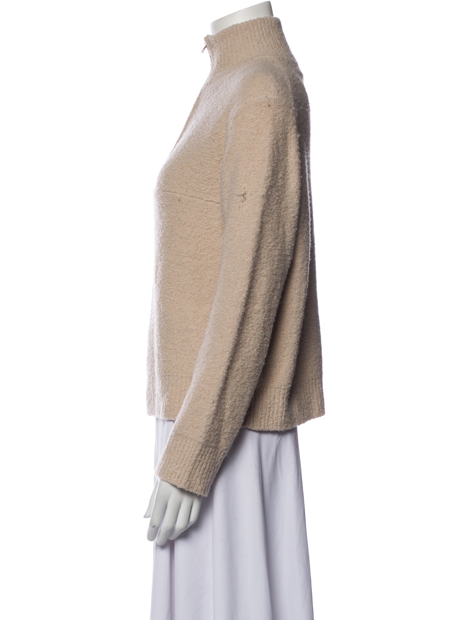 Jenni Kayne Merino Wool Mock Neck Sweater
