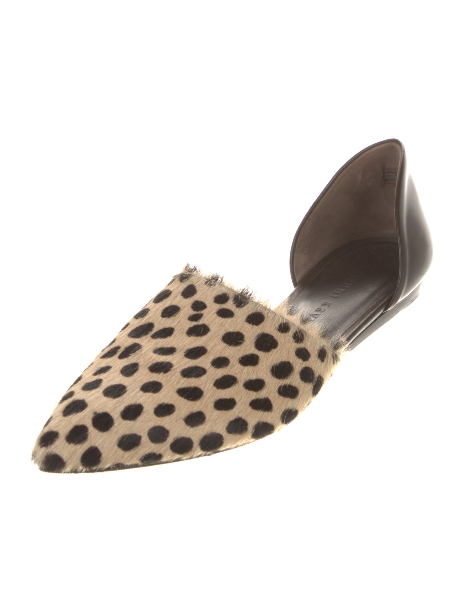 Jenni Kayne Ponyhair Animal Print D'Orsay Flats