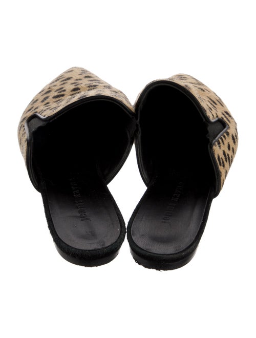Jenni Kayne Ponyhair Animal Print Mules