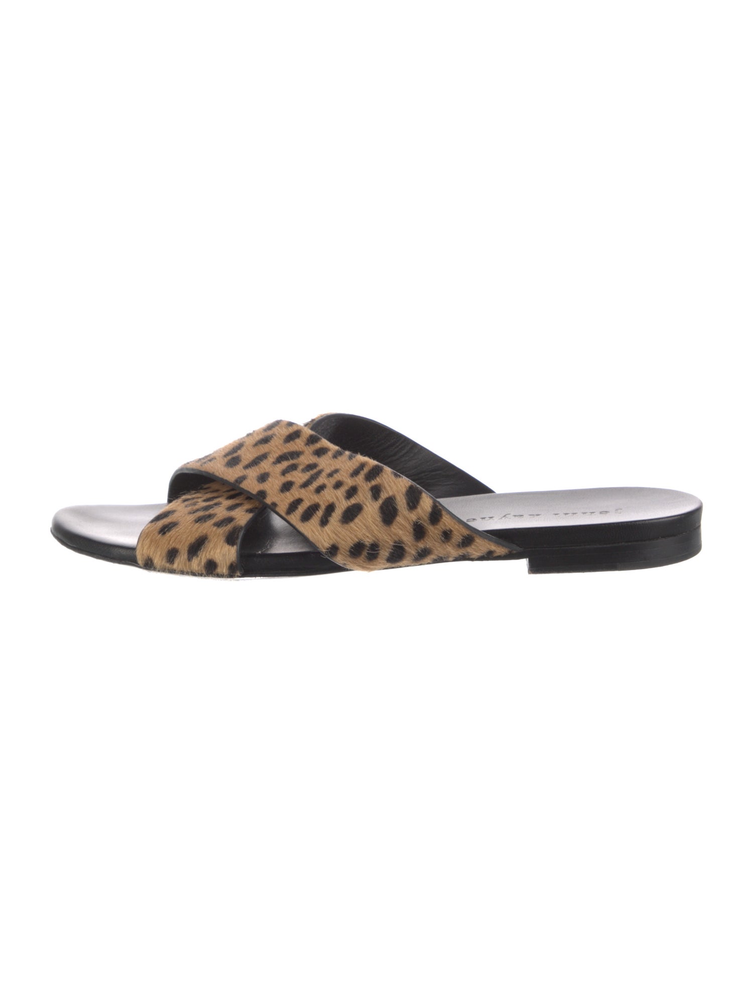 Jenni Kayne Ponyhair Animal Print Slides