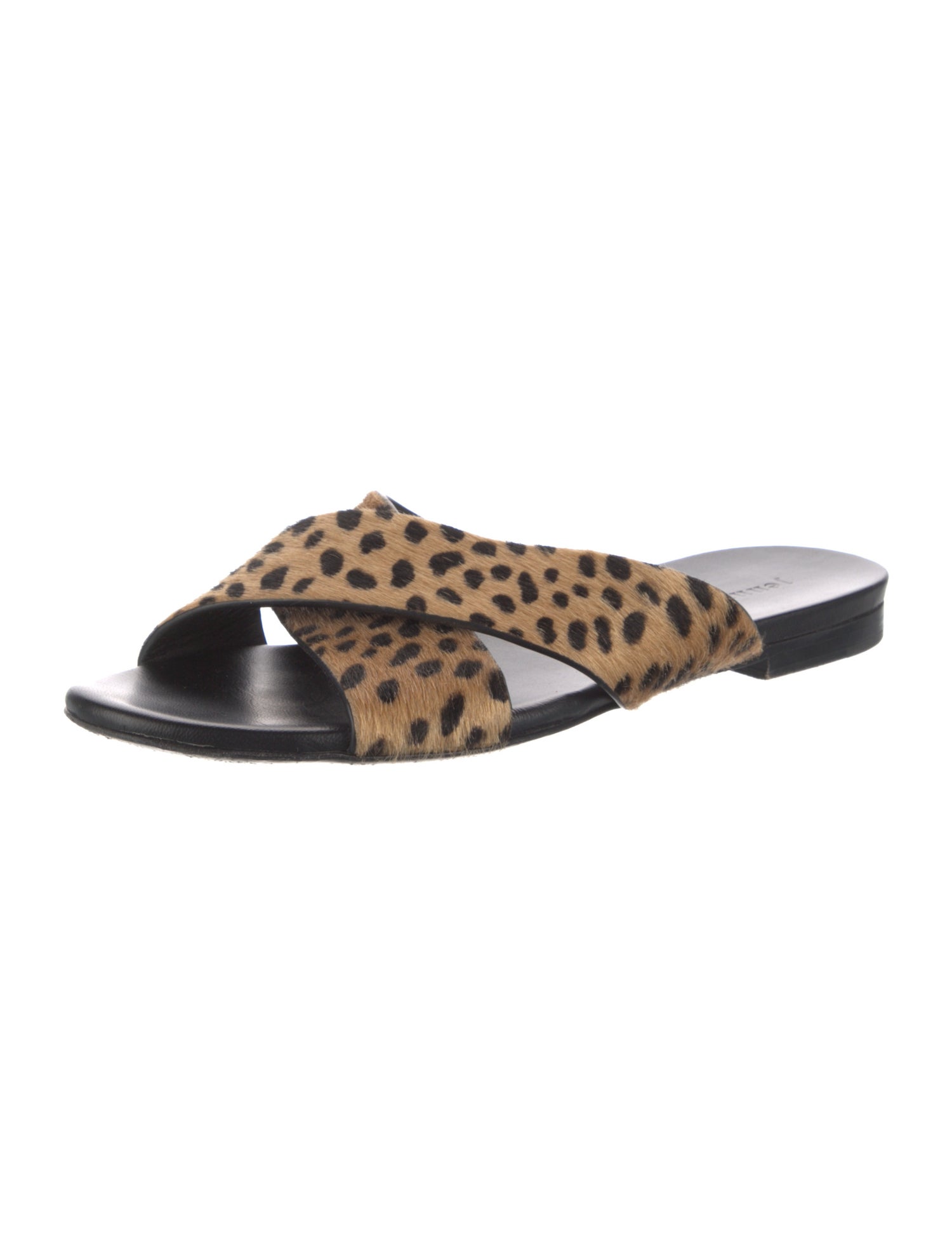 Jenni Kayne Ponyhair Animal Print Slides