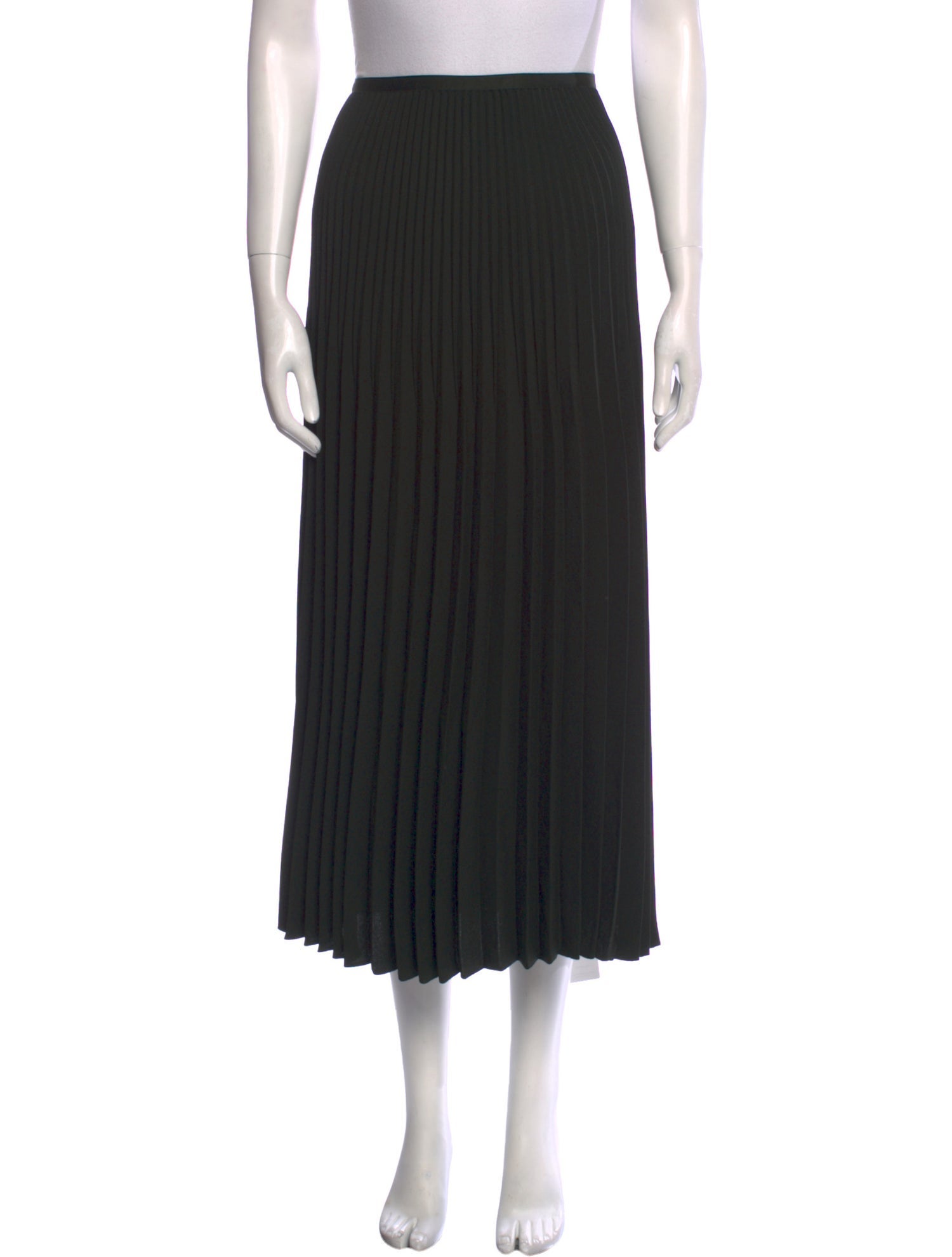 Jenni Kayne Pleated Accents Midi Length Skirt