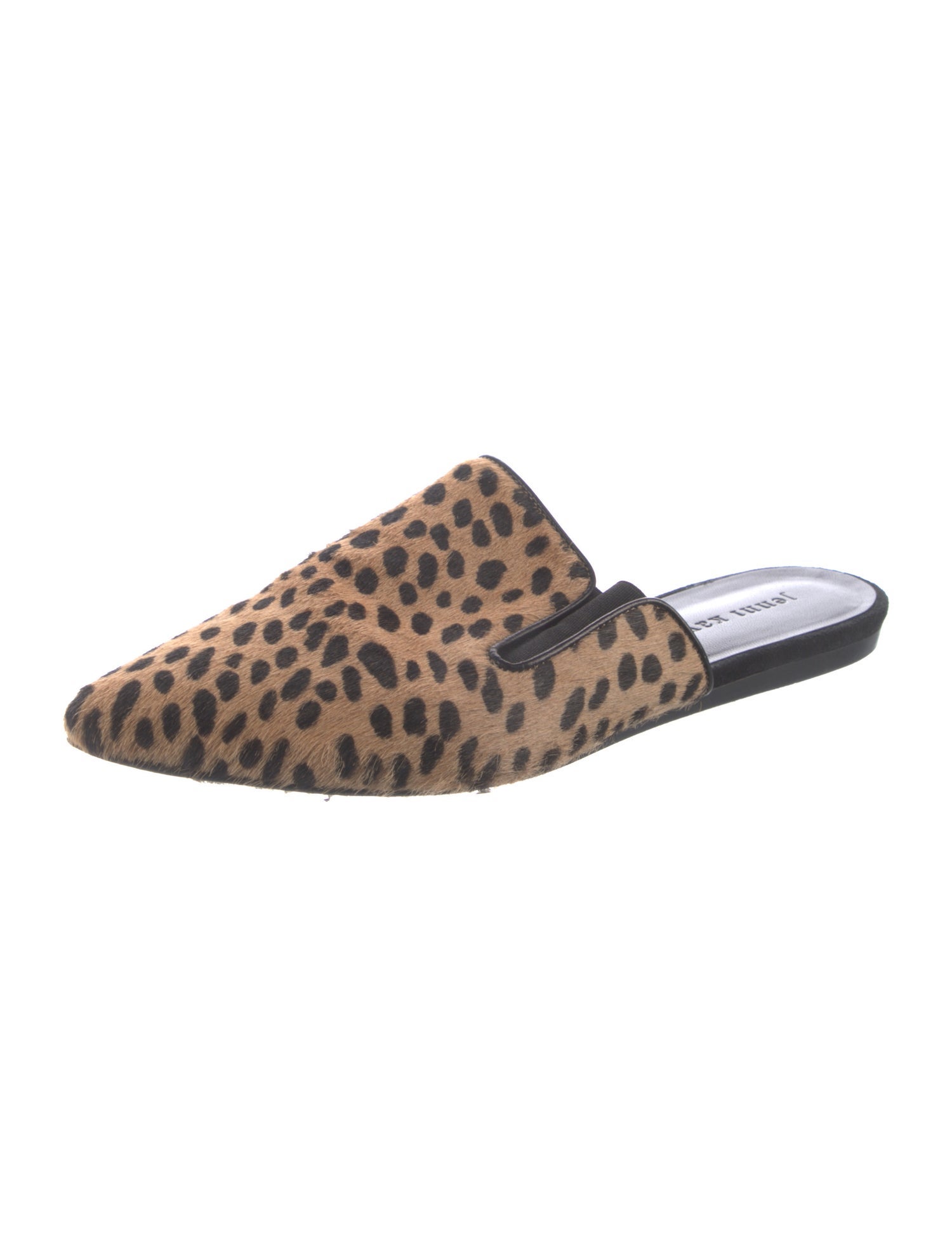 Jenni Kayne Ponyhair Animal Print Mules