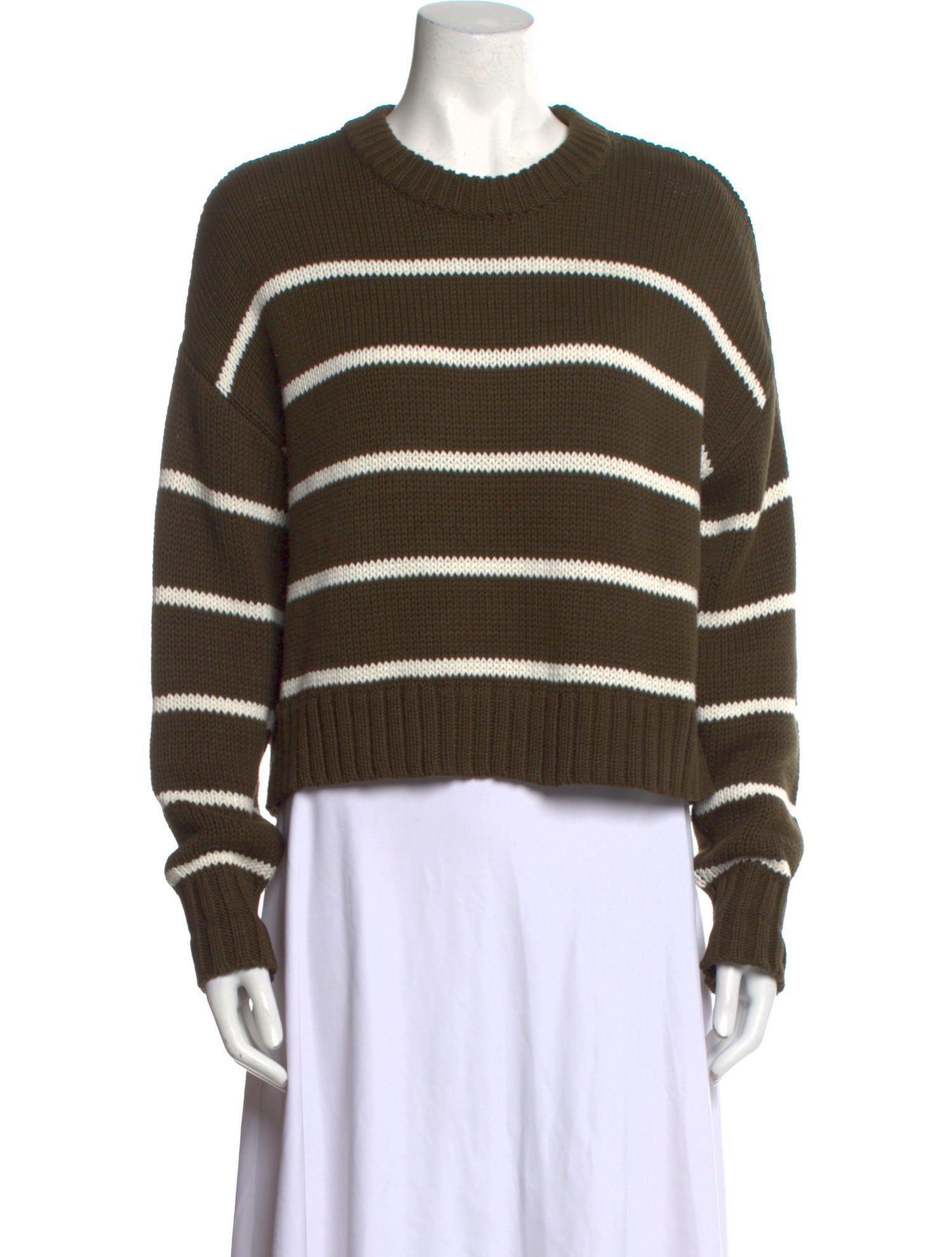 Jenni Kayne Striped Crew Neck Sweater
