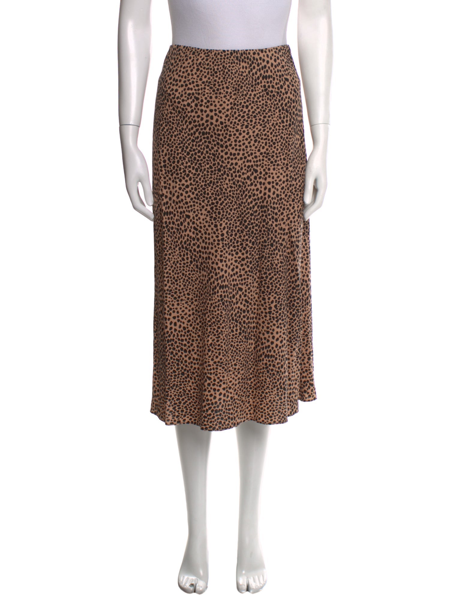 Jenni Kayne Animal Print Midi Length Skirt