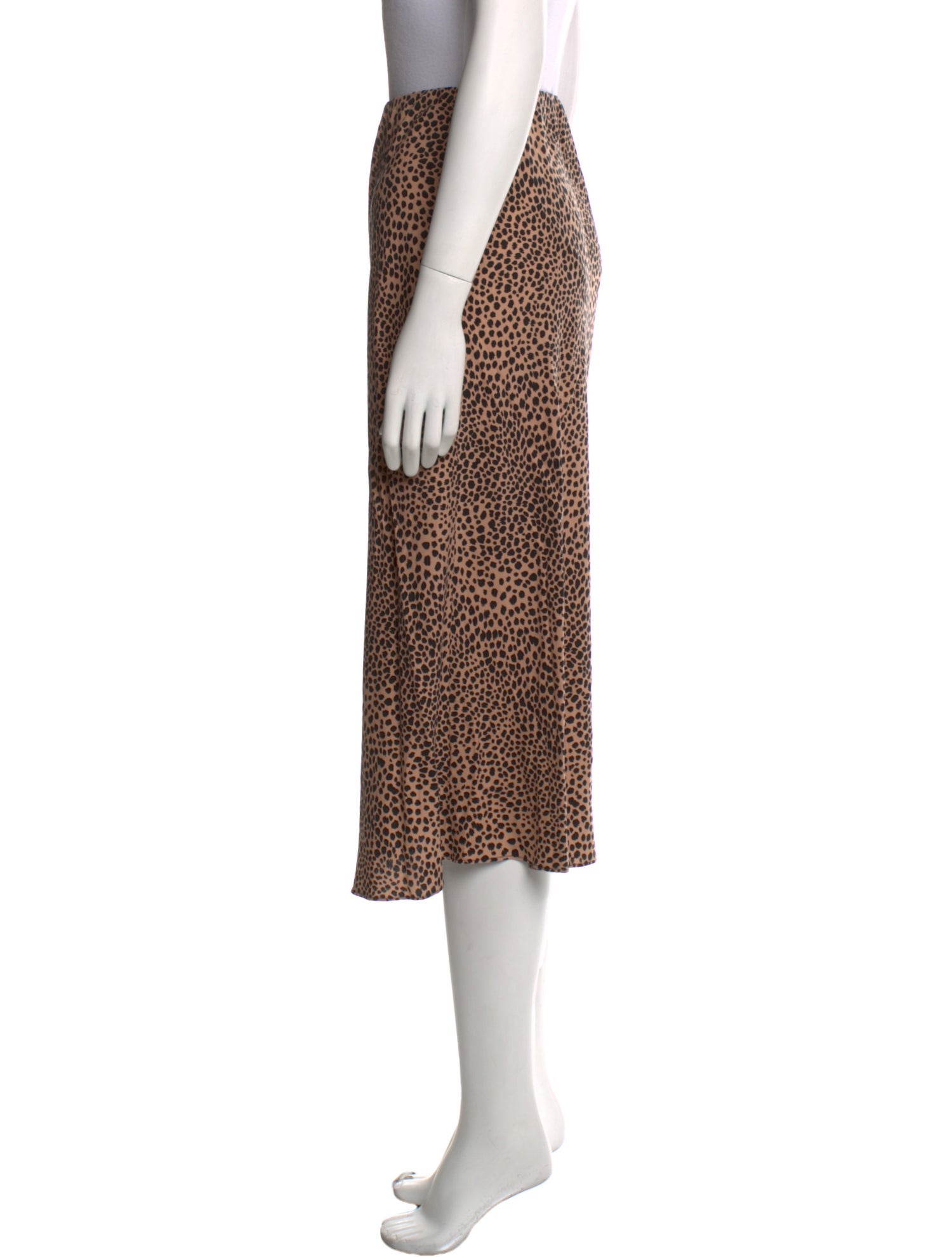 Jenni Kayne Animal Print Midi Length Skirt