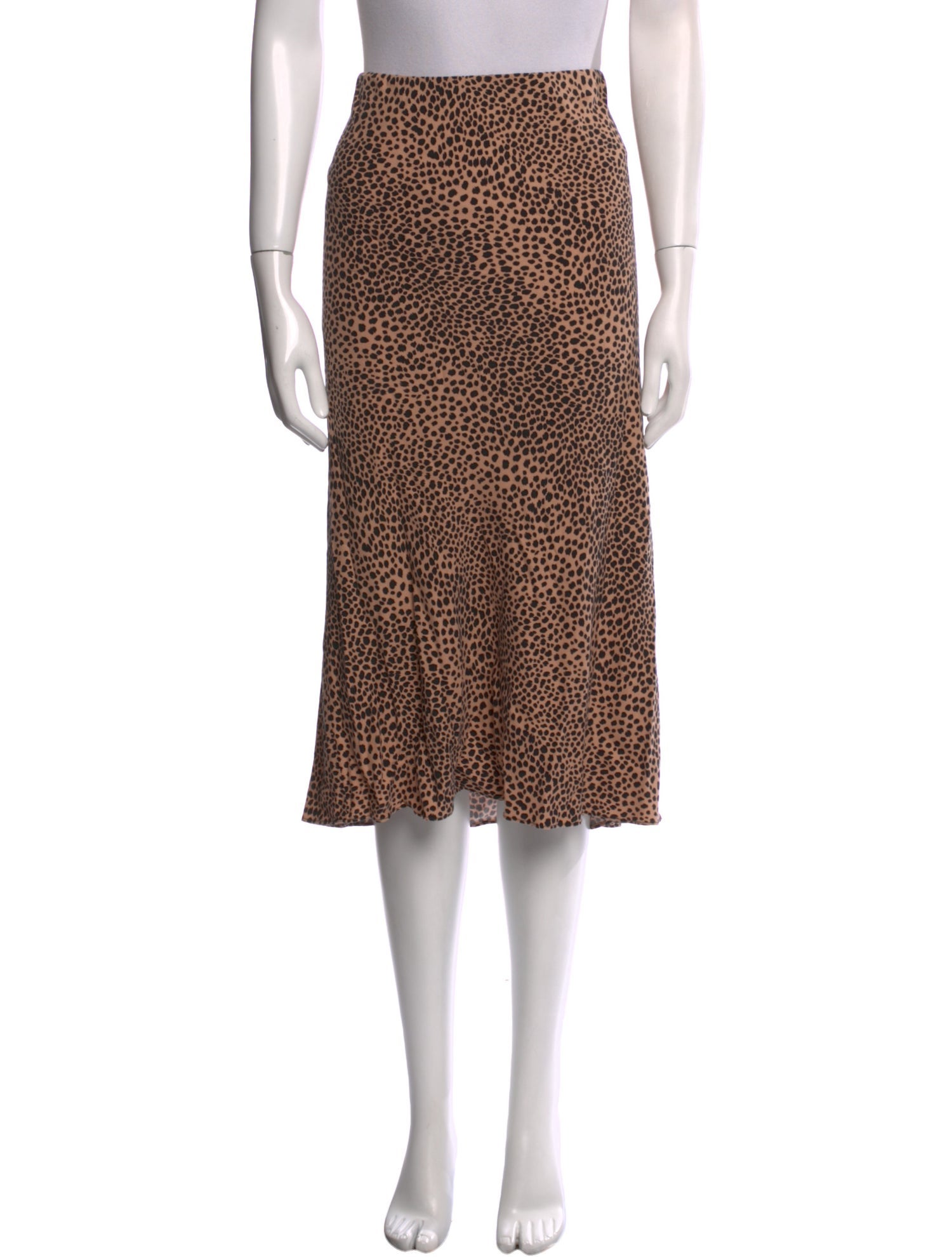 Jenni Kayne Animal Print Midi Length Skirt