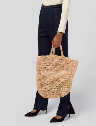 Jenni Kayne Raffia Bucket Bag