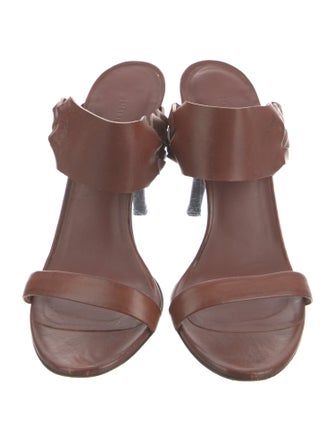 Jenni Kayne Leather Braided Accents Slides