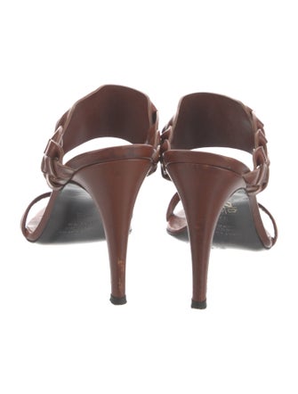 Jenni Kayne Leather Braided Accents Slides