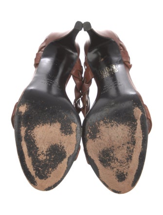 Jenni Kayne Leather Braided Accents Slides