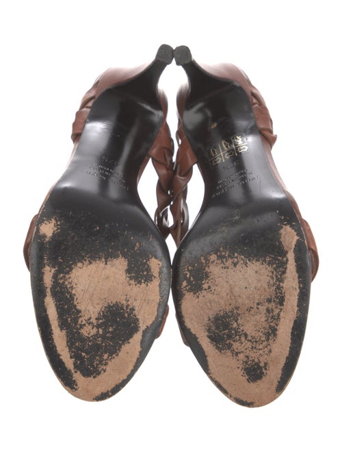 Jenni Kayne Leather Braided Accents Slides