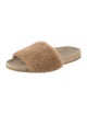 Jenni Kayne Shearling Fur Trim Slides