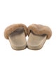 Jenni Kayne Shearling Fur Trim Slides