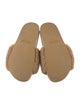 Jenni Kayne Shearling Fur Trim Slides