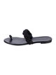 Jenni Kayne Suede Braided Accents Slides