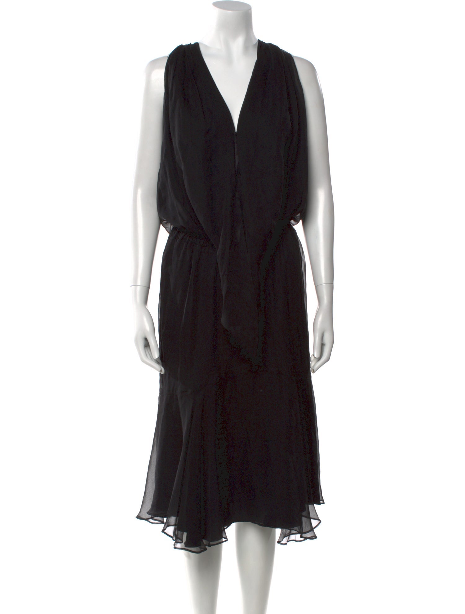 Jenni Kayne V-Neck Midi Length Dress