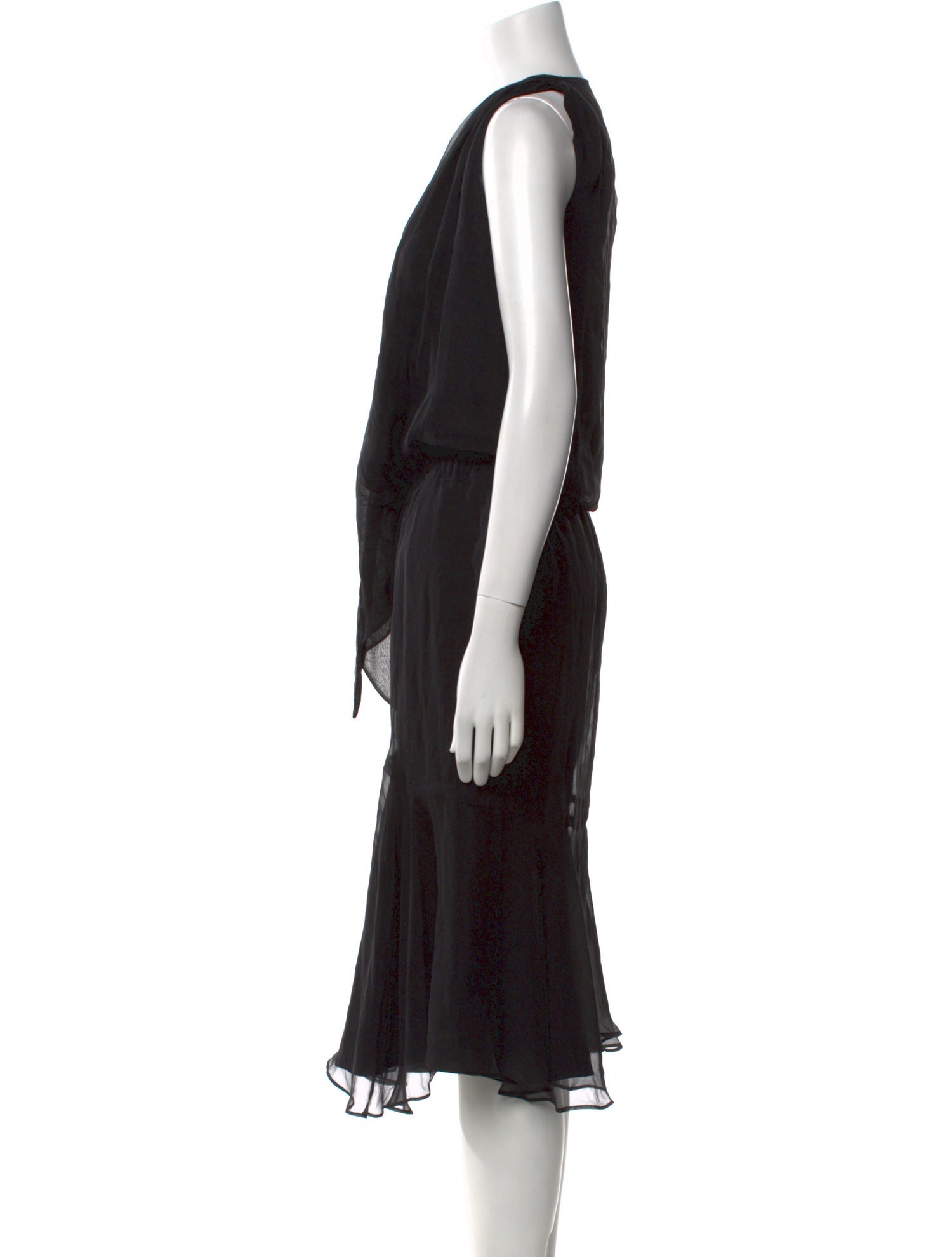 Jenni Kayne V-Neck Midi Length Dress