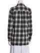 Jenni Kayne Plaid Print Long Sleeve Button-Up Top