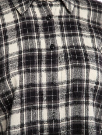 Jenni Kayne Plaid Print Long Sleeve Button-Up Top