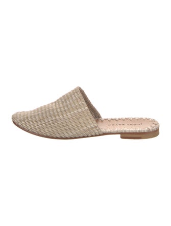 Jenni Kayne Raffia Mules