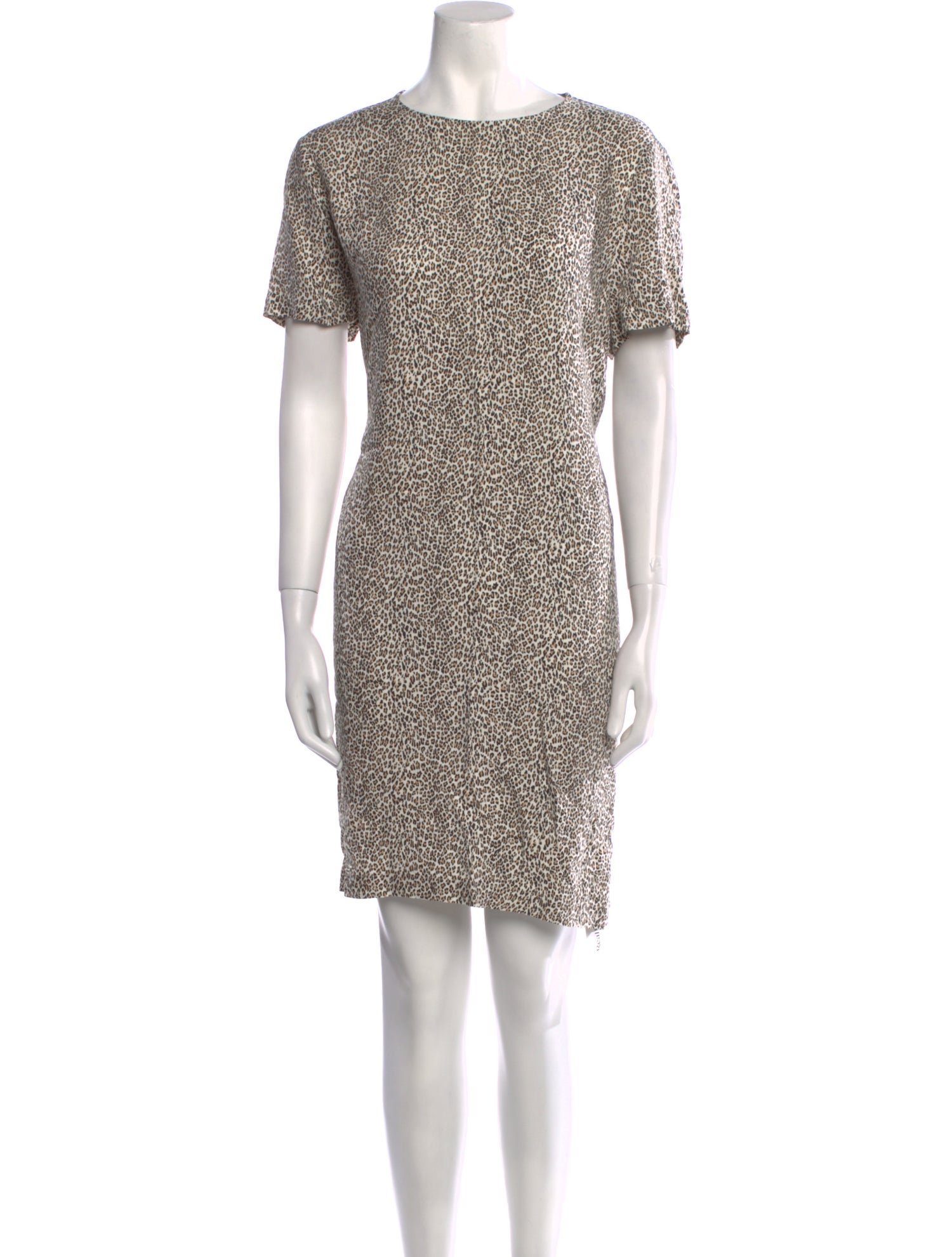 Jenni Kayne Animal Print Knee-Length Dress