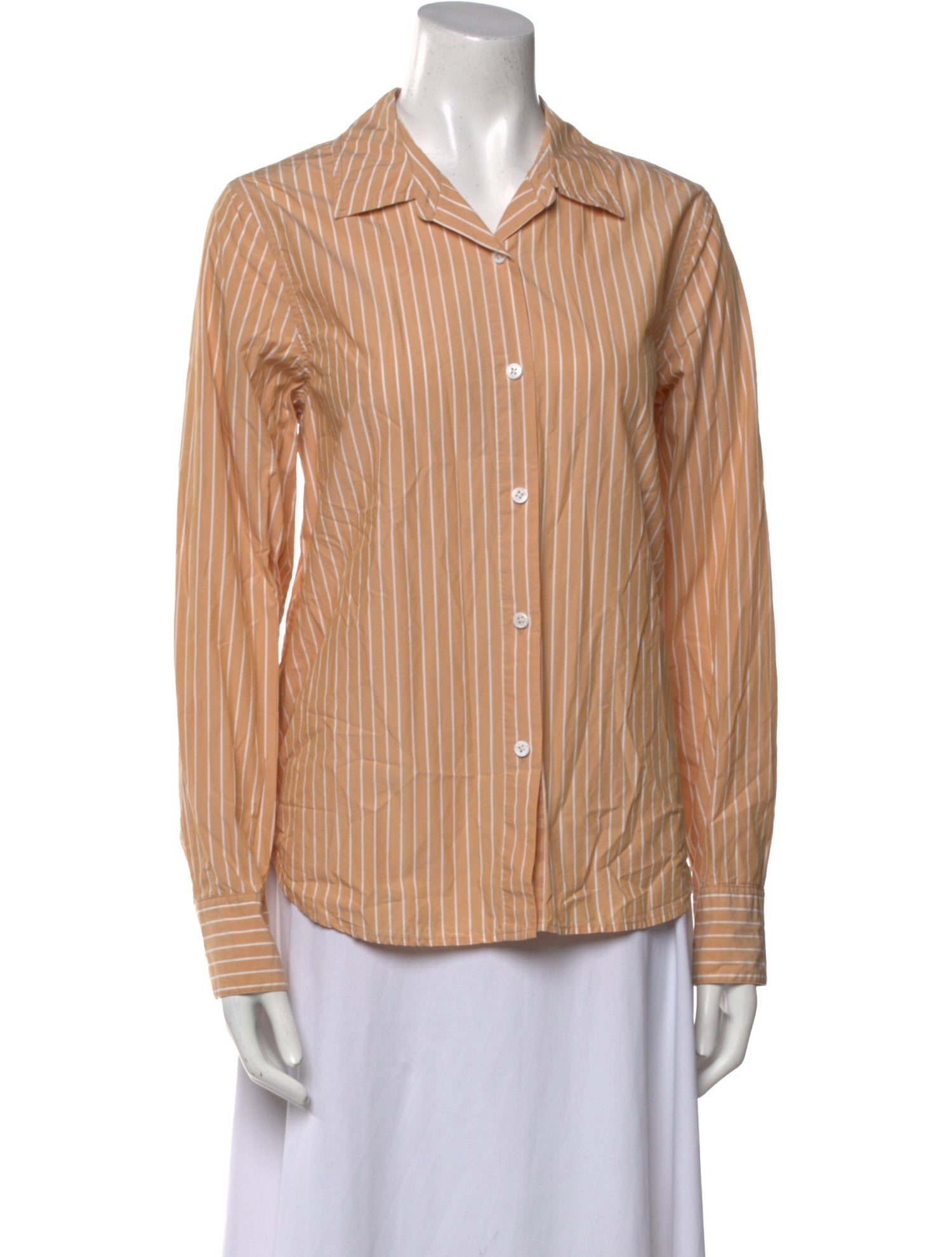 Jenni Kayne Striped Long Sleeve Button-Up Top