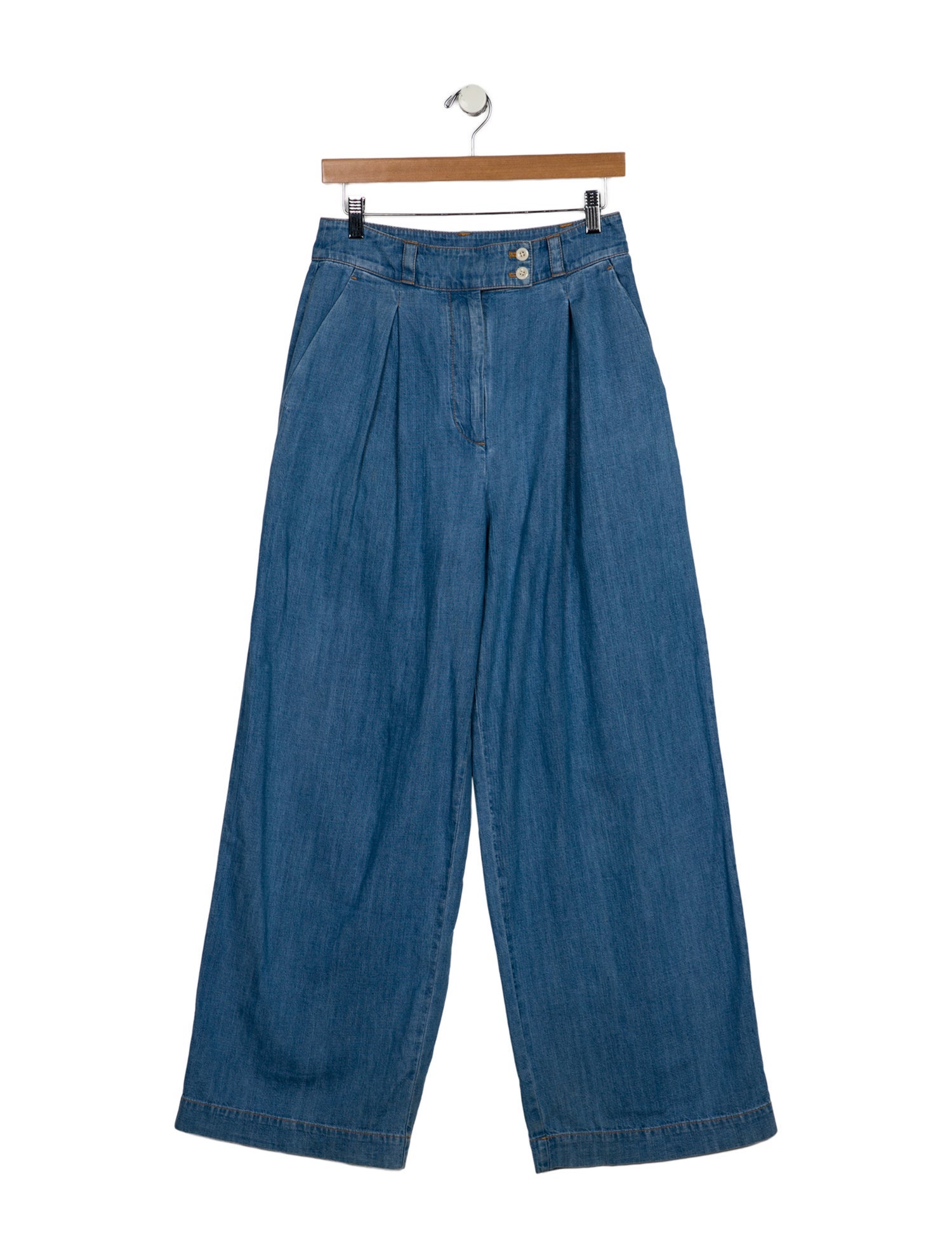 Jenni Kayne High-Rise Wide Leg Jeans