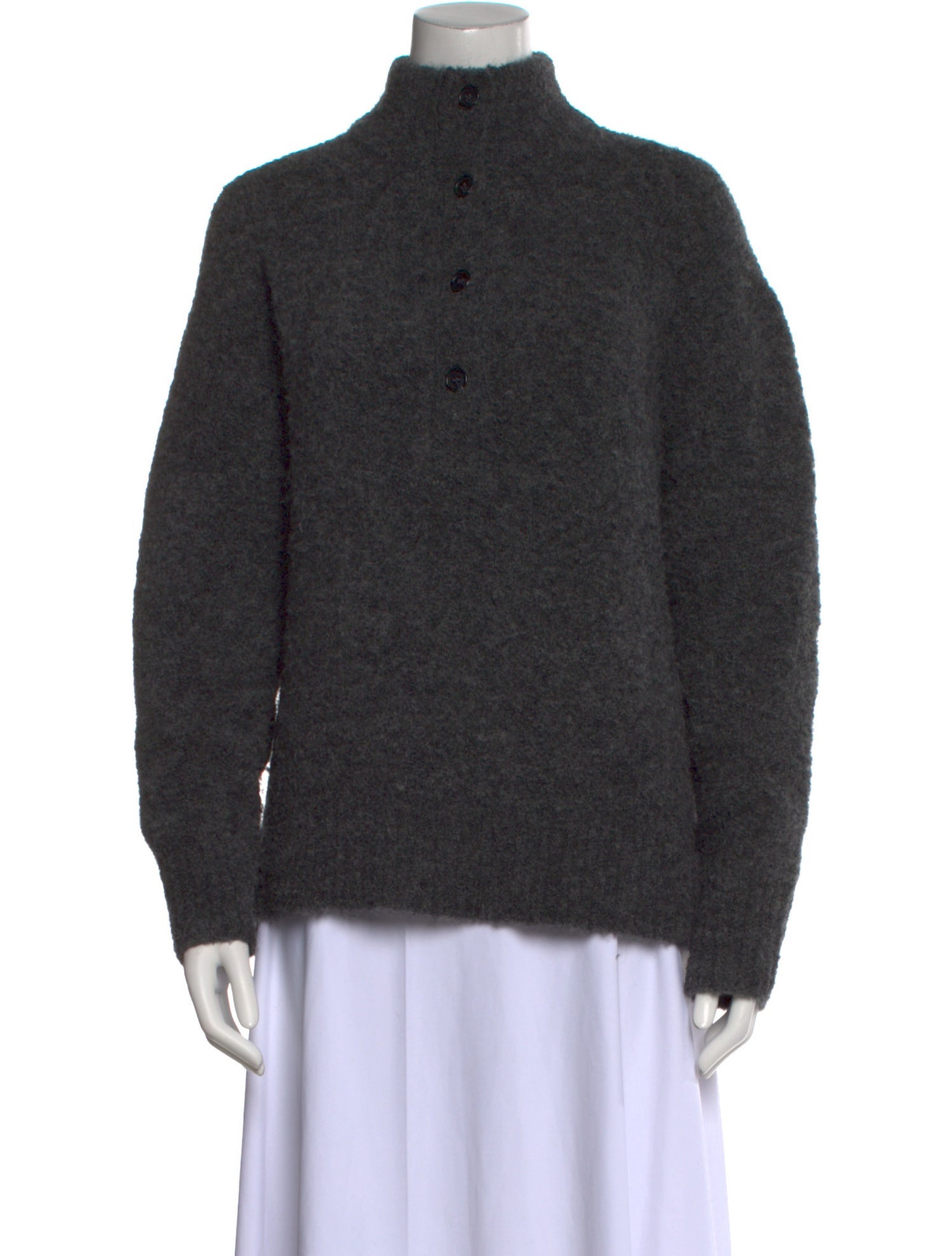 Jenni Kayne Alpaca Mock Neck Sweater
