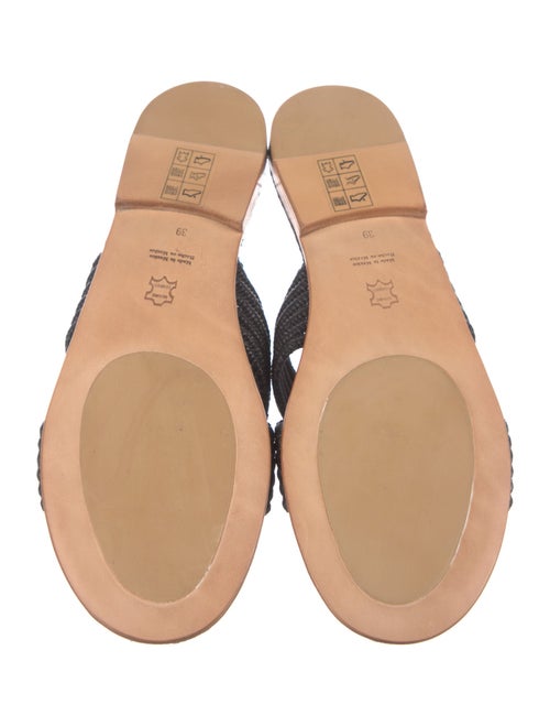 Jenni Kayne Raffia Slides