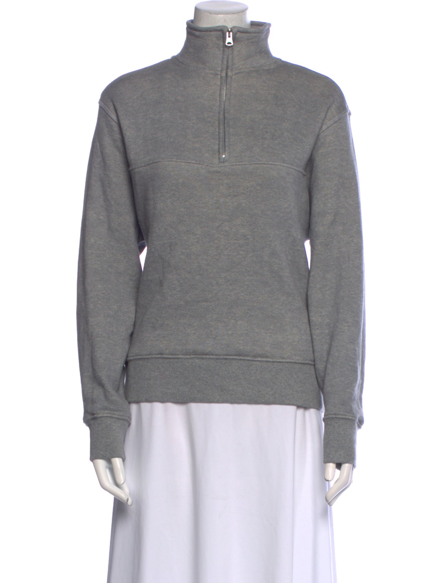 Jenni Kayne Mock Neck Long Sleeve Sweatshirt