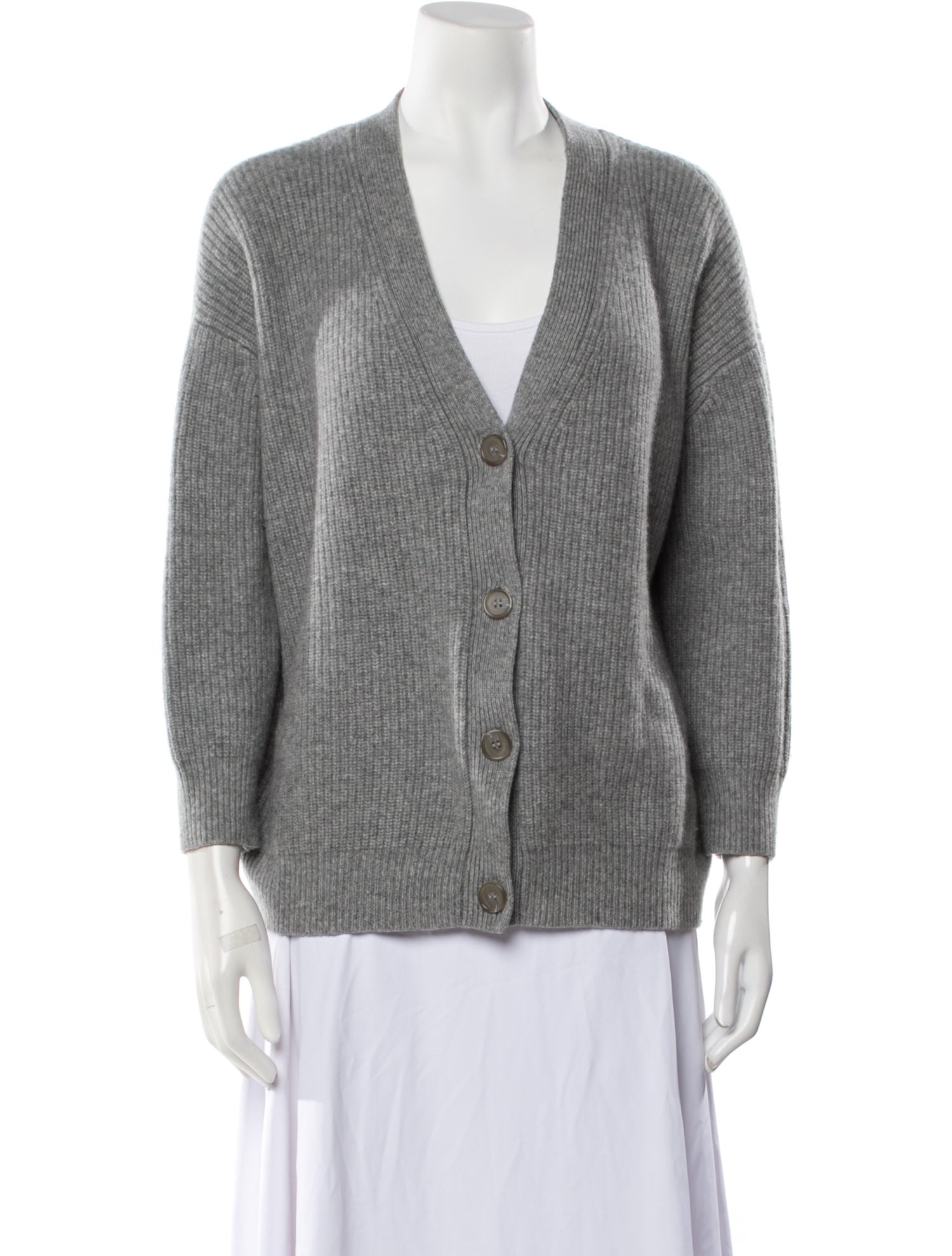 Jenni Kayne Cashmere Plunge Neckline Sweater