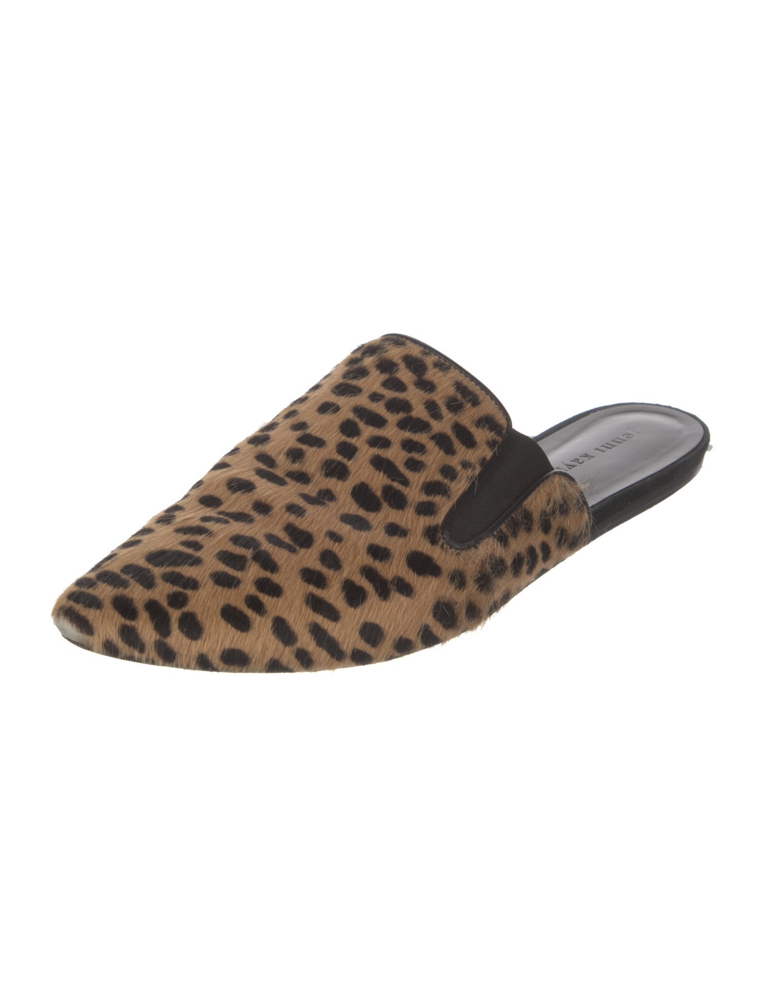 Jenni Kayne Ponyhair Animal Print Mules