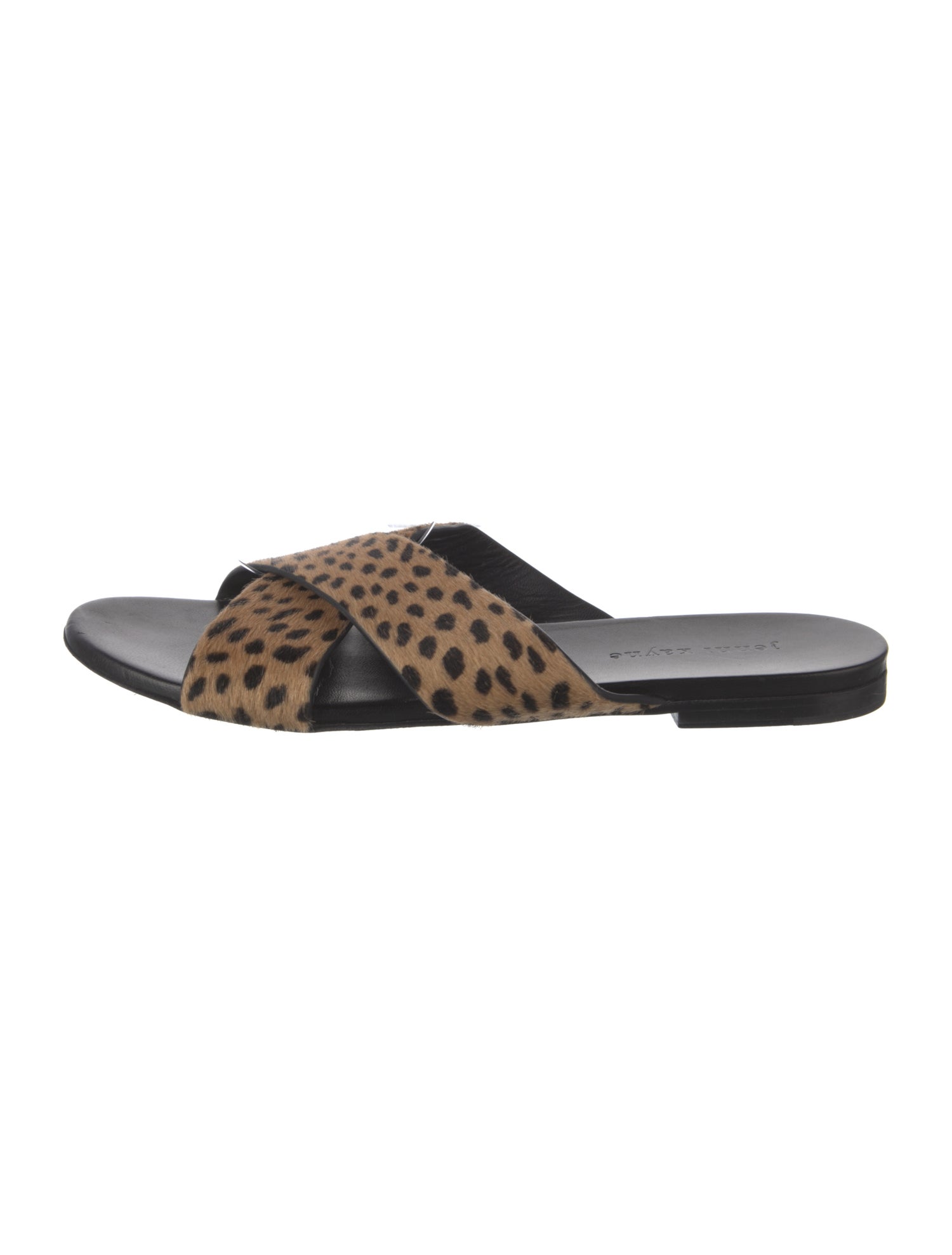 Jenni Kayne Ponyhair Animal Print Slides