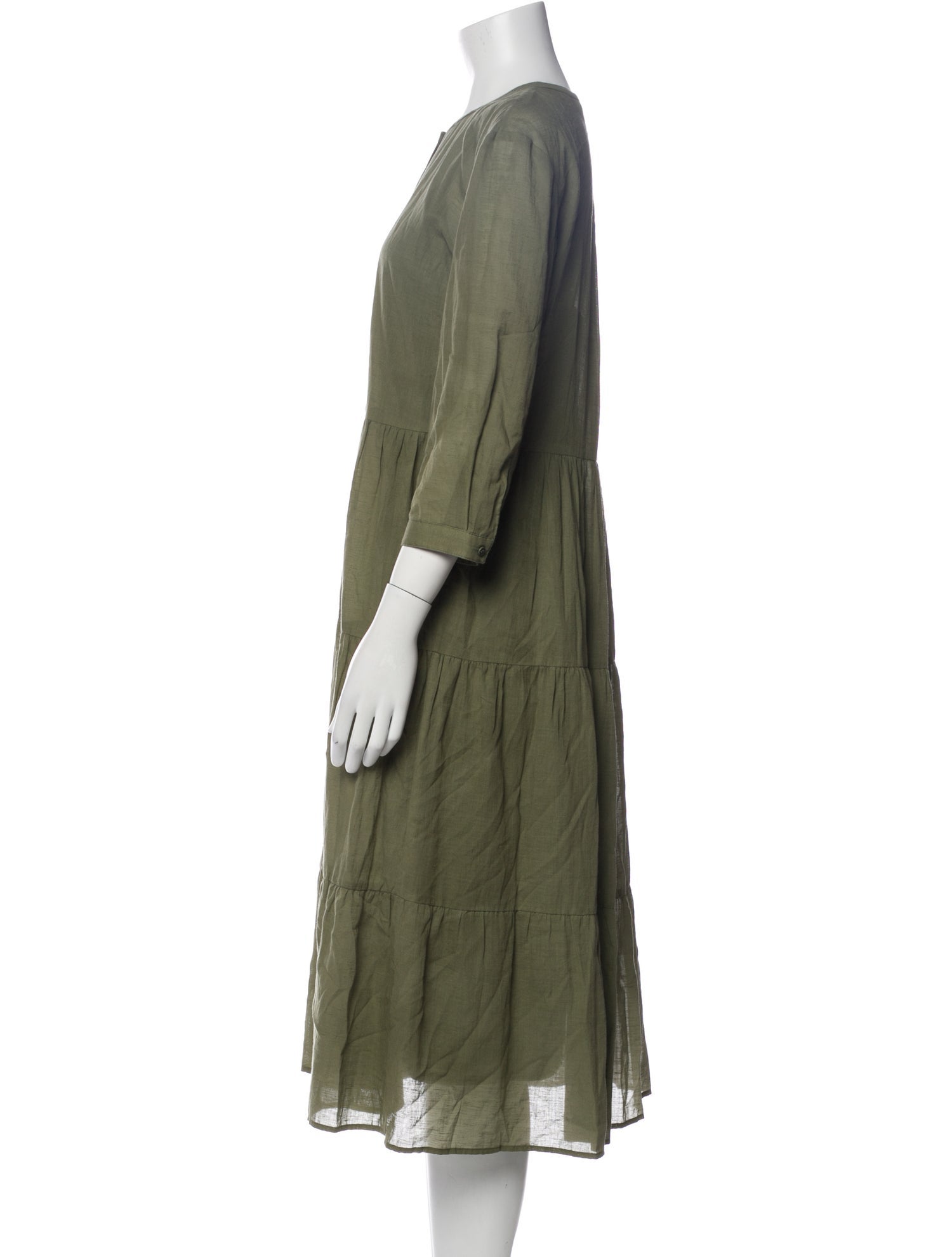 Jenni Kayne Crew Neck Midi Length Dress