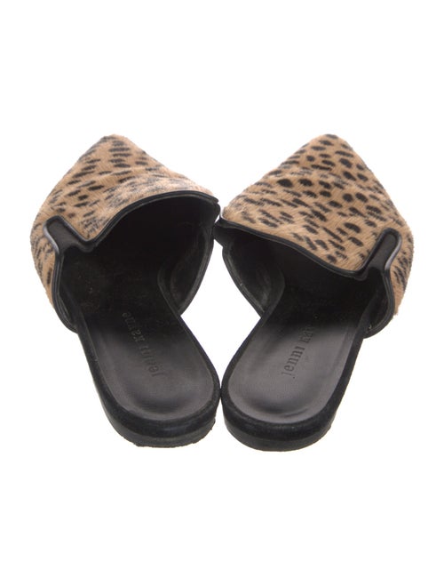 Jenni Kayne Ponyhair Animal Print Mules