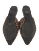 Jenni Kayne Ponyhair Animal Print Mules