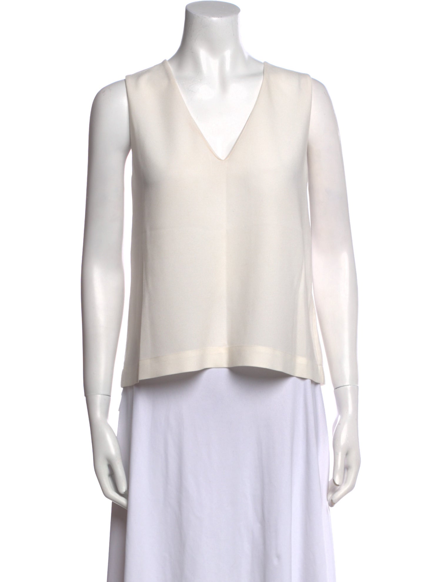 Jenni Kayne V-Neck Sleeveless Crop Top