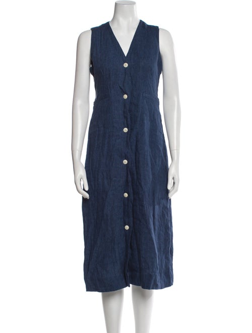 Jenni Kayne Linen Midi Length Dress