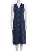 Jenni Kayne Linen Midi Length Dress