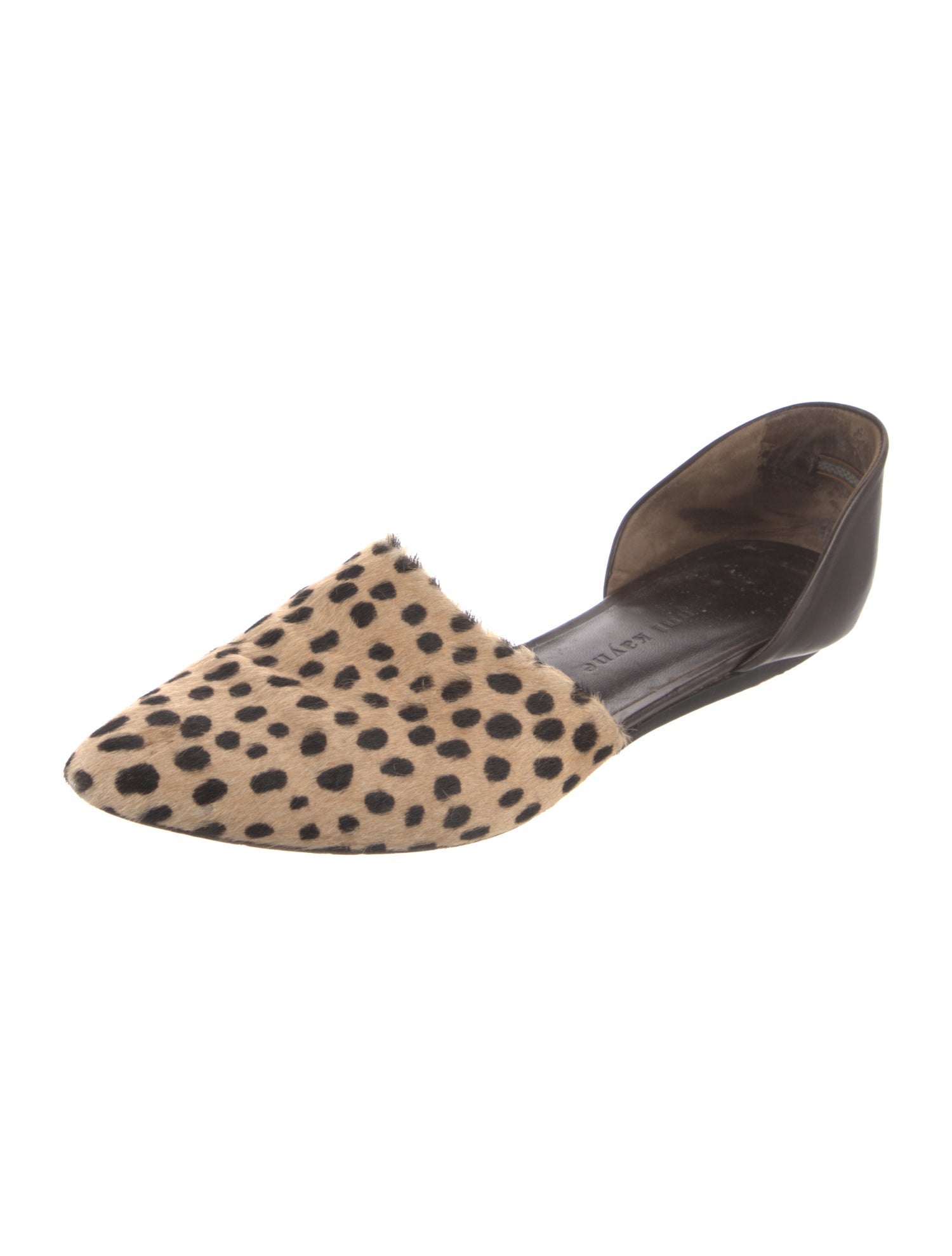 Jenni Kayne Ponyhair Animal Print D'Orsay Flats
