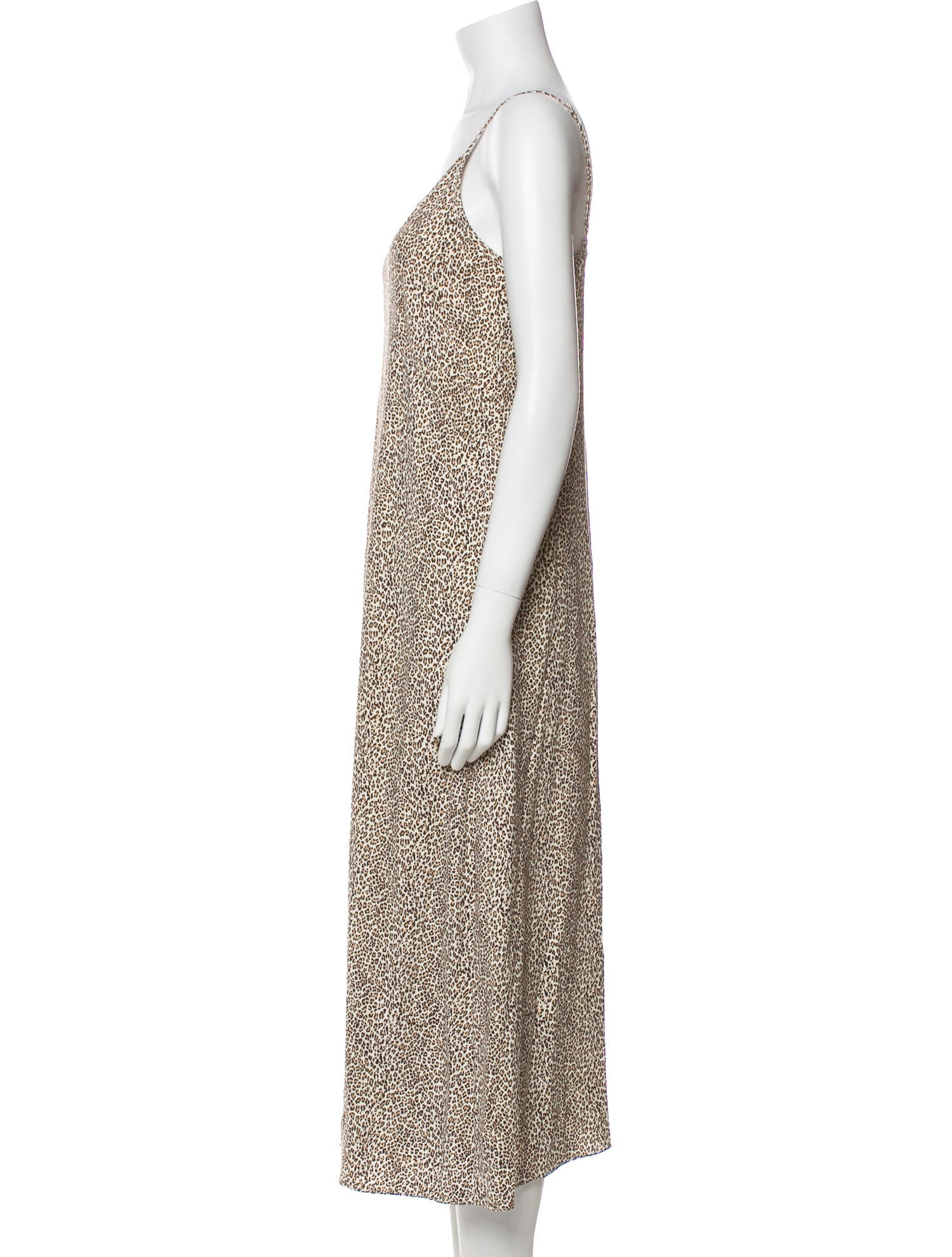 Jenni Kayne Animal Print Midi Length Dress